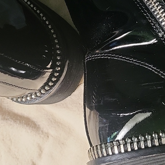 Michael Kors patent combat boots - Picture 6 of 6